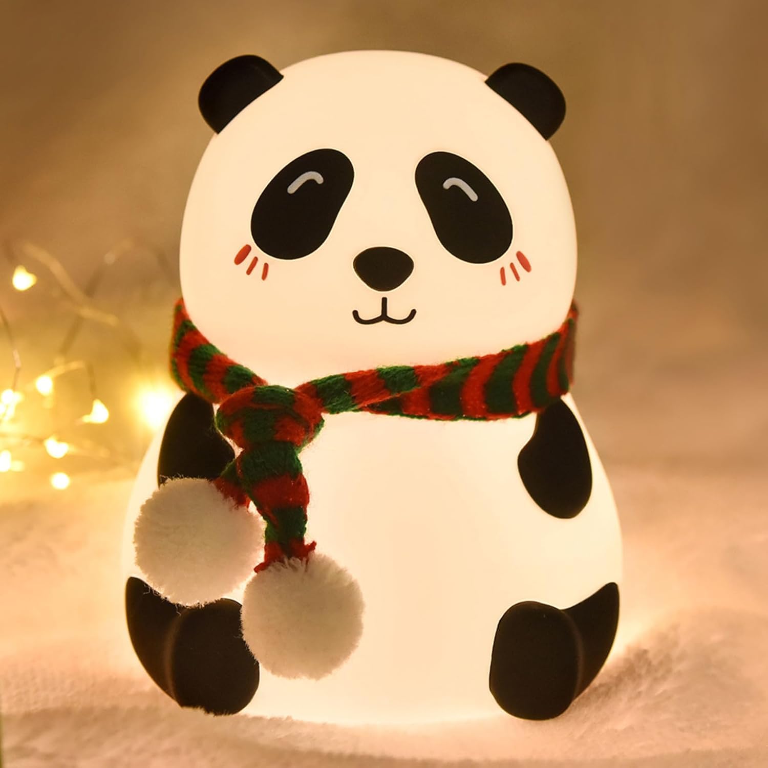 Panda 7-color Led Silicone Touch Lamp (1 Pc) Panda 7-color Led Silicone Touch Lamp (1 Pc)